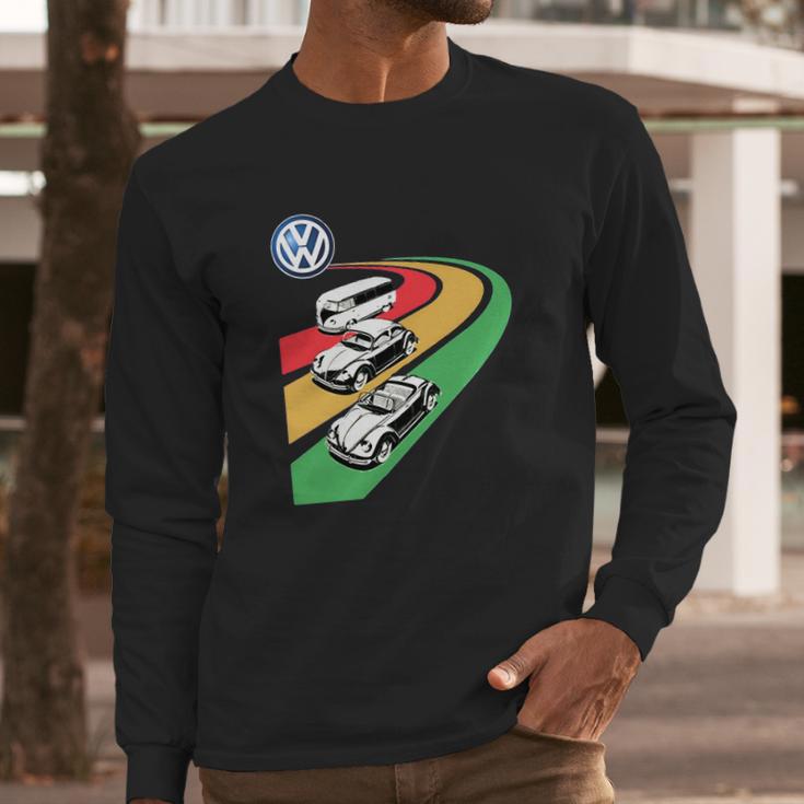 Volkswagen 3 Cars Long Sleeve T-Shirt Gifts for Him