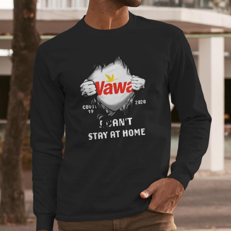 Wawa House Inside Me Covid-19 2020 I Can’T Stay At Home Shirtc Long Sleeve T-Shirt Gifts for Him