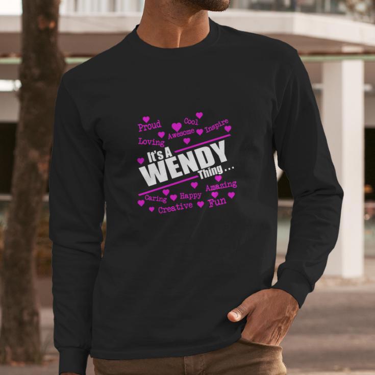 Wendy Long Sleeve T-Shirt Gifts for Him