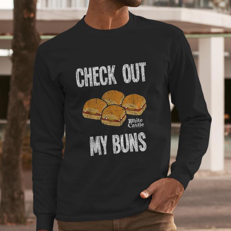 White Castle My Buns Long Sleeve T-Shirt Gifts for Him