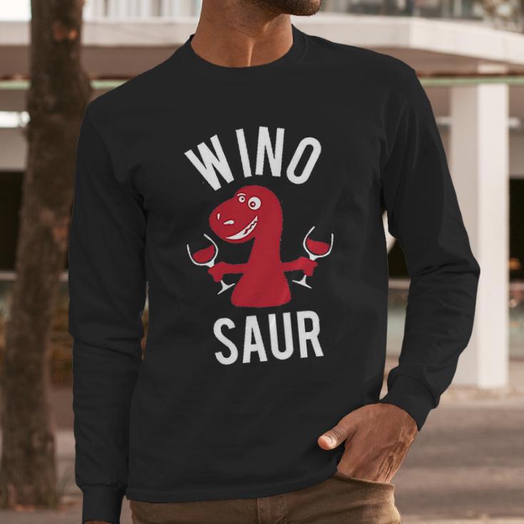 Winosaur By Nobull Woman Long Sleeve T-Shirt Gifts for Him