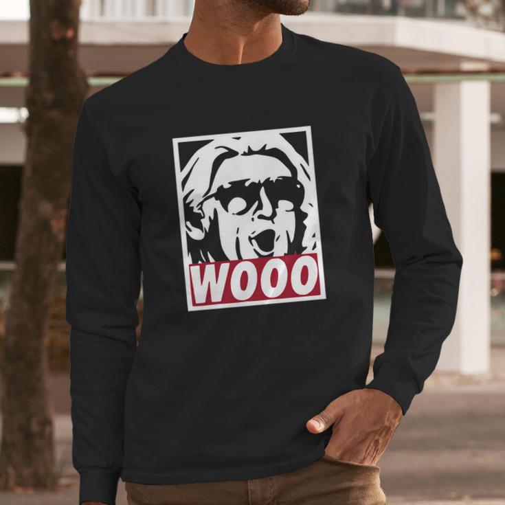 Wooo Ric Flair Wrestling Nature Boy Long Sleeve T-Shirt Gifts for Him