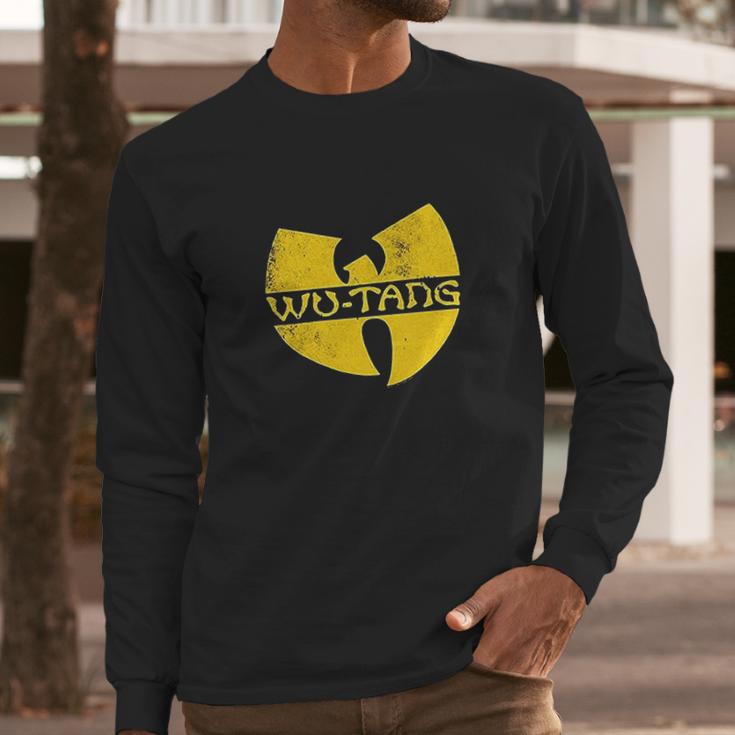 Wu Tang Clan Classic Logo Men Long Sleeve T-Shirt Gifts for Him