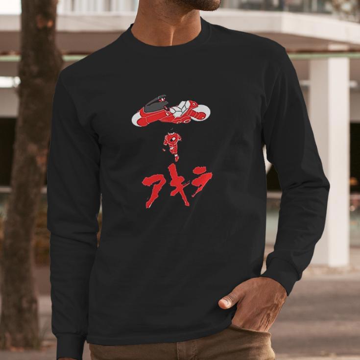 Wunod Mens Akira Long Sleeve T-Shirt Gifts for Him