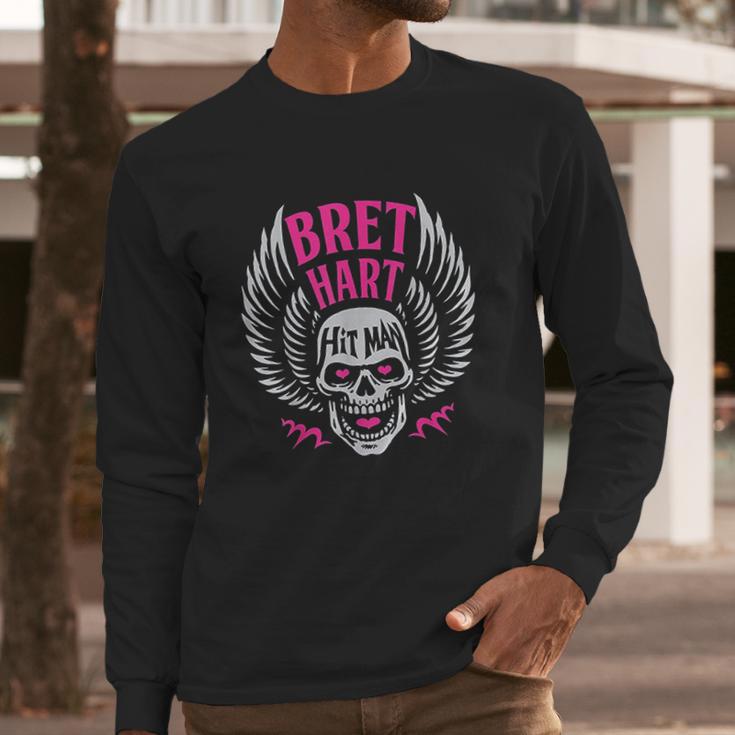 Wwe Bret Hart Hitman Long Sleeve T-Shirt Gifts for Him