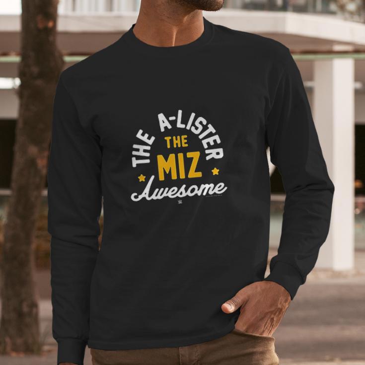 Wwe The Miz The A-Lister Long Sleeve T-Shirt Gifts for Him