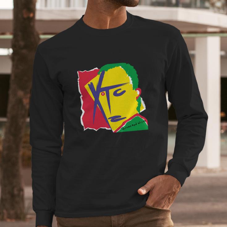 Xtc Drums And Wires Long Sleeve T-Shirt Gifts for Him