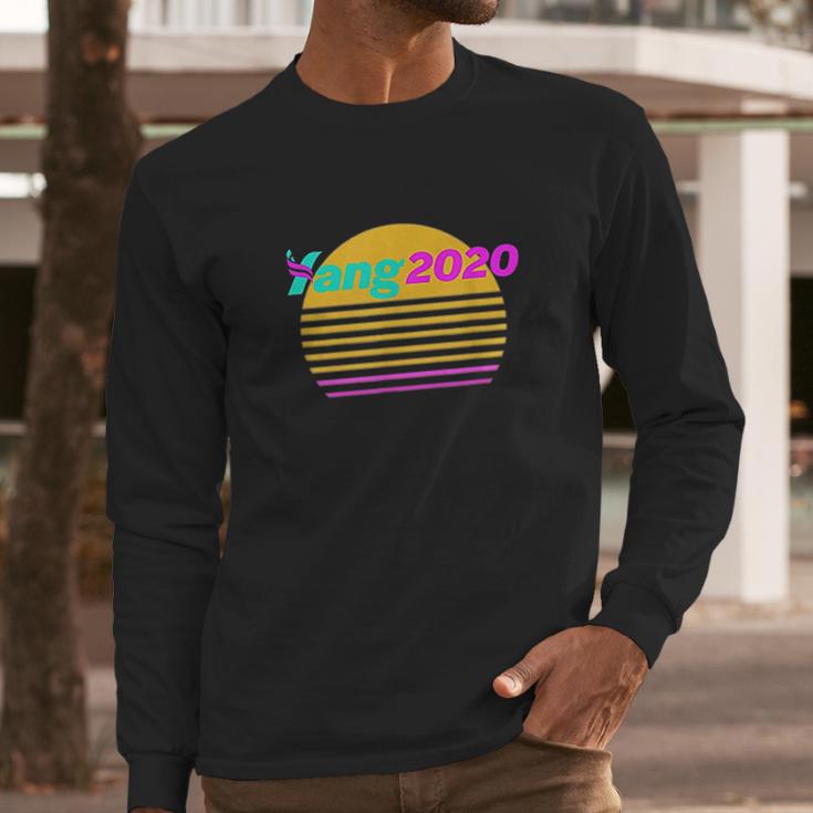 Yang Gang 2020 Presidential Andrew Yang Long Sleeve T-Shirt Gifts for Him