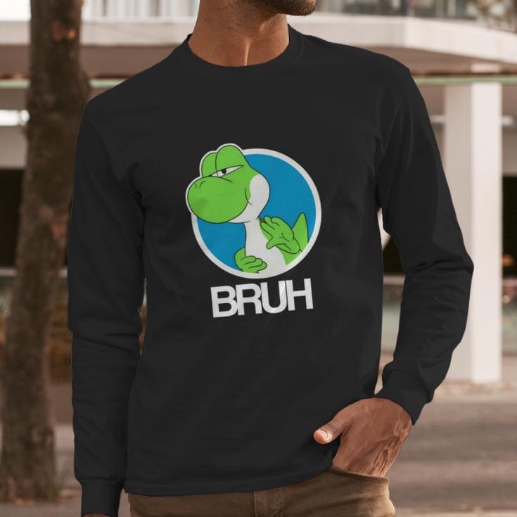 Yoshi Bruh--- Long Sleeve T-Shirt Gifts for Him