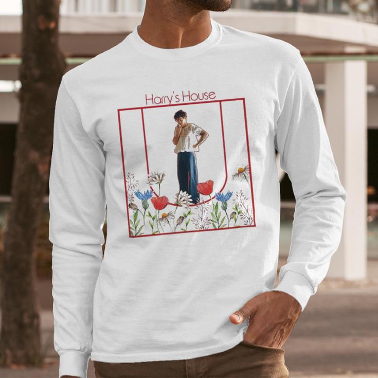 2022 Harry’S House New Album Unisex Harry’S House Harry House With Sweat Harry Gift Fan Long Sleeve T-Shirt Gifts for Him