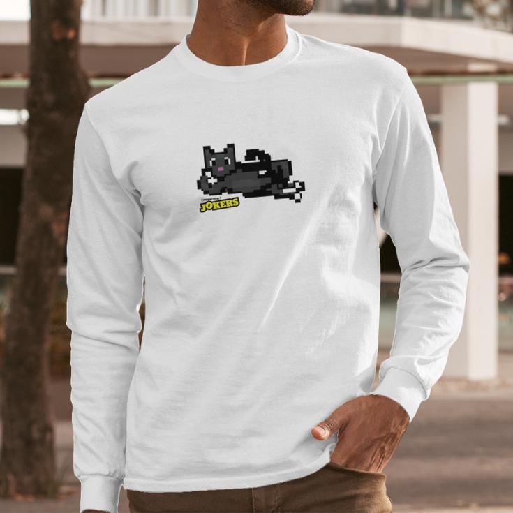 8Bit Benjamin The Cat Long Sleeve T-Shirt Gifts for Him