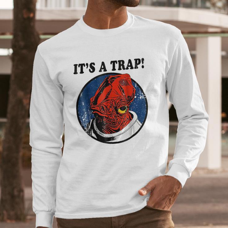 Admiral Ackbar Its A Trap Long Sleeve T-Shirt Gifts for Him