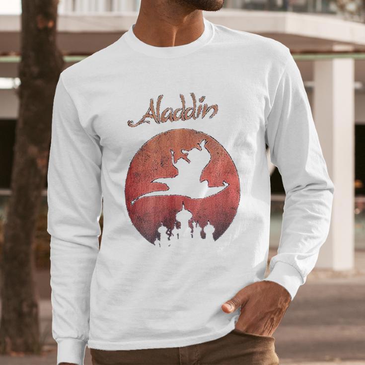 Aladdin Sunset Logo Poster Graphic Long Sleeve T-Shirt Gifts for Him