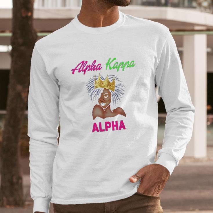 Alpha Kappa Aka Sorority Paraphernalia Long Sleeve T-Shirt Gifts for Him