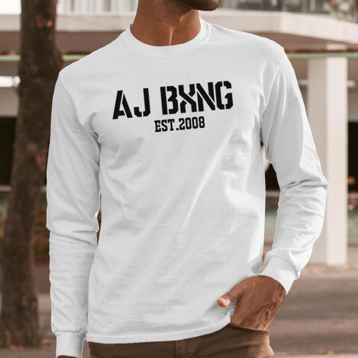 Anthony Joshua Aj Bxng Long Sleeve T-Shirt Gifts for Him