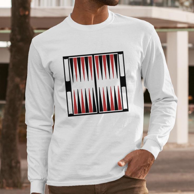 Backgammon Kids Shirts 3 Long Sleeve T-Shirt Gifts for Him