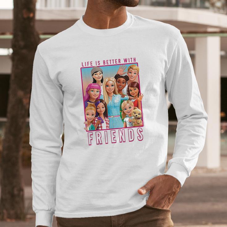 Barbie Dreamhouse Adventures With Friends Long Sleeve T-Shirt Gifts for Him