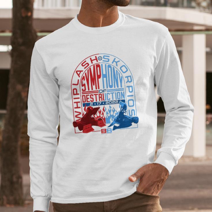 Battlebots February 17Th Main Event Whiplash Vs Skorpios Long Sleeve T-Shirt Gifts for Him