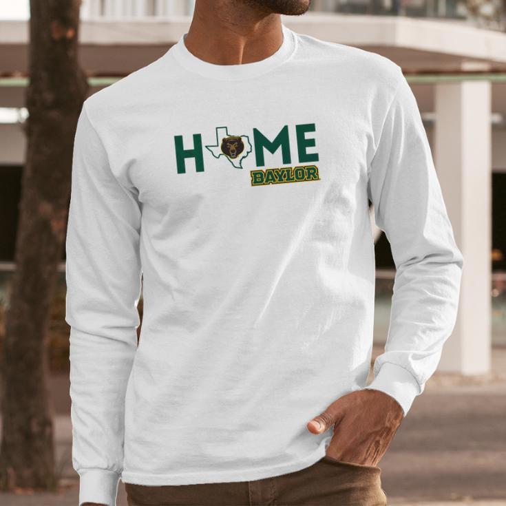 Baylor Bears Home Gold Apparel Long Sleeve T-Shirt Gifts for Him