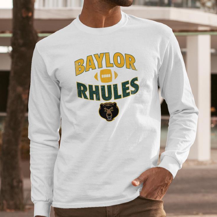 Baylor Bears Baylor Rhules Apparel Long Sleeve T-Shirt Gifts for Him