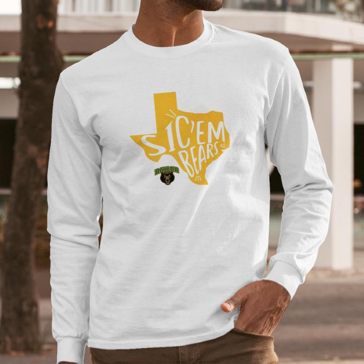 Baylor Bears State Slogan Apparel Long Sleeve T-Shirt Gifts for Him