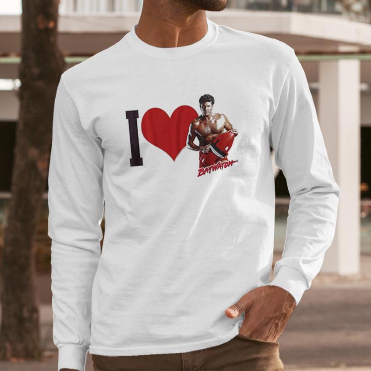 Baywatch 90S Beach Series Long Sleeve T-Shirt Gifts for Him