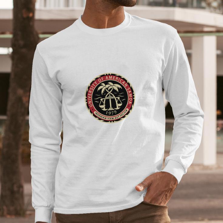 Bcs University Of American Samoa Law School Long Sleeve T-Shirt Gifts for Him