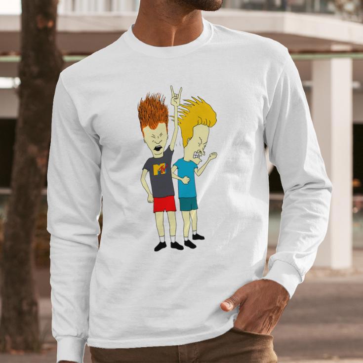 Beavis And Butt-Head Long Sleeve T-Shirt Gifts for Him