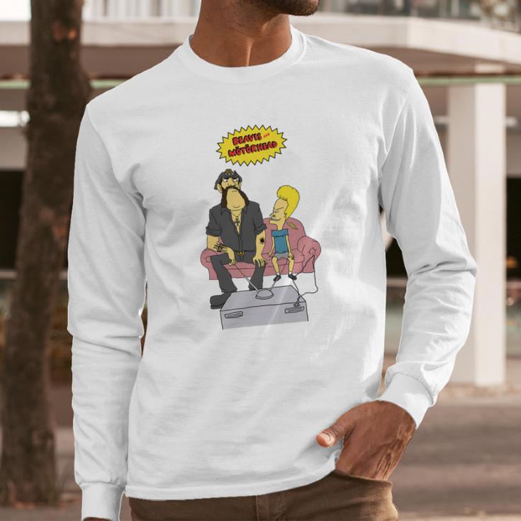 Beavis And Lemmy Long Sleeve T-Shirt Gifts for Him