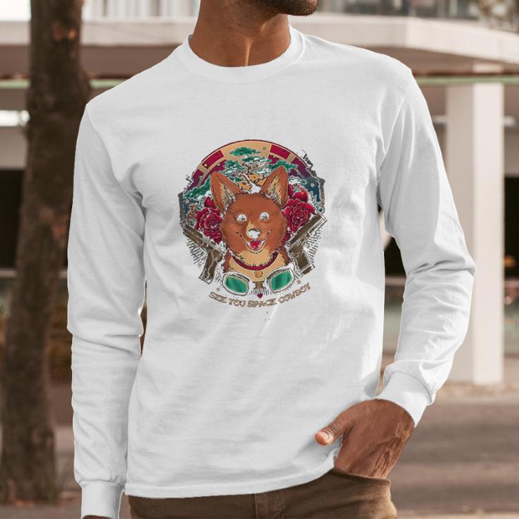 Bebop Cowboy Graphics Long Sleeve T-Shirt Gifts for Him