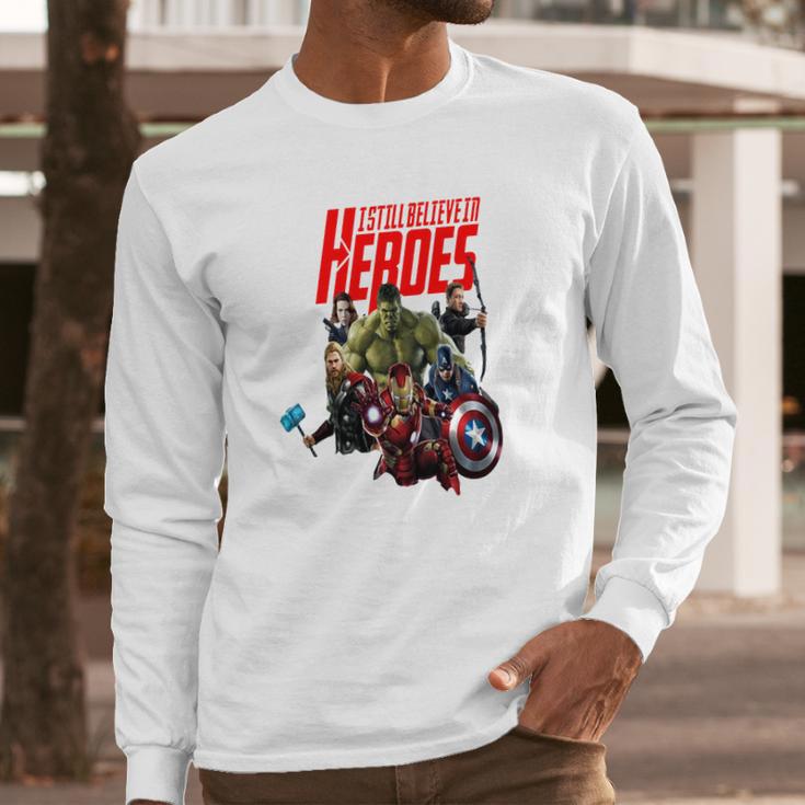 I Still Believe In Heroes Long Sleeve T-Shirt Gifts for Him