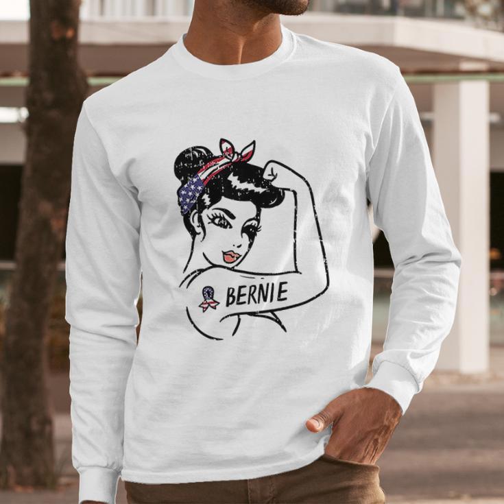 Bernie Woman Unbreakable Long Sleeve T-Shirt Gifts for Him