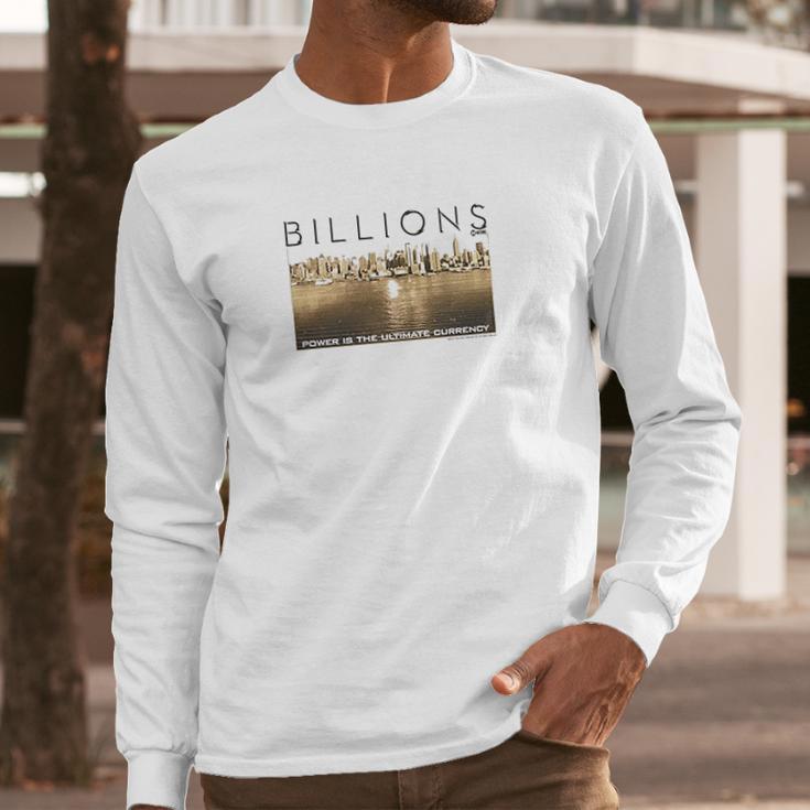 Billions Golden Citys S Long Sleeve T-Shirt Gifts for Him