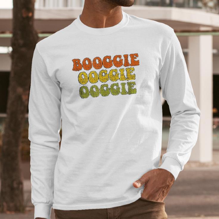 Boogie Oogie Oogie Vintage 1970 Distressed Long Sleeve T-Shirt Gifts for Him