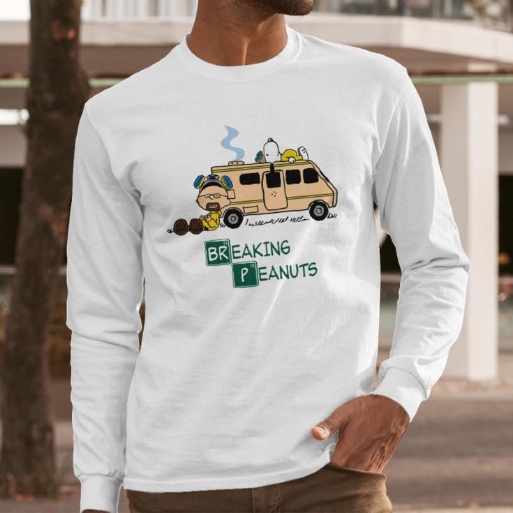 Breaking Peanuts Long Sleeve T-Shirt Gifts for Him