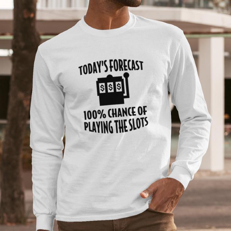 Cass Gambling Forecast Long Sleeve T-Shirt Gifts for Him