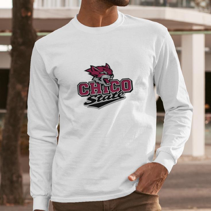 Chico State University Wildcats Ppchi05 Long Sleeve T-Shirt Gifts for Him