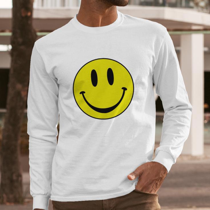 Classic Smiley FaceShirt Long Sleeve T-Shirt Gifts for Him