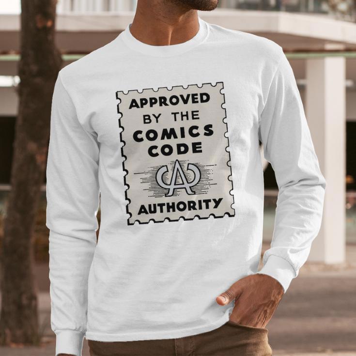 Comics Code Authority Long Sleeve T-Shirt Gifts for Him