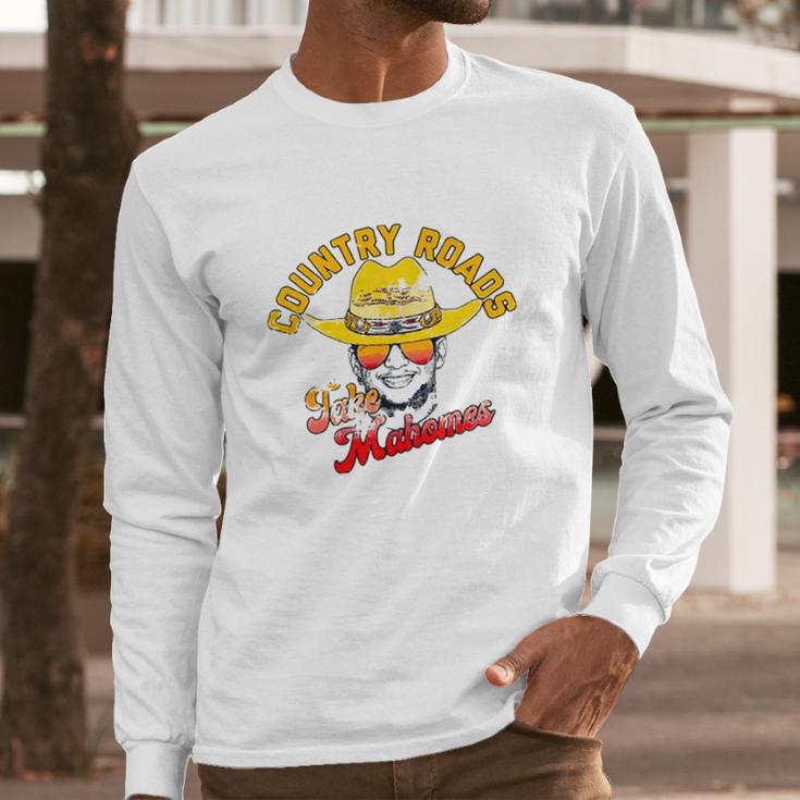 Country Roads Take Mahomes Patrick Mahomes Kansas City Long Sleeve T-Shirt Gifts for Him