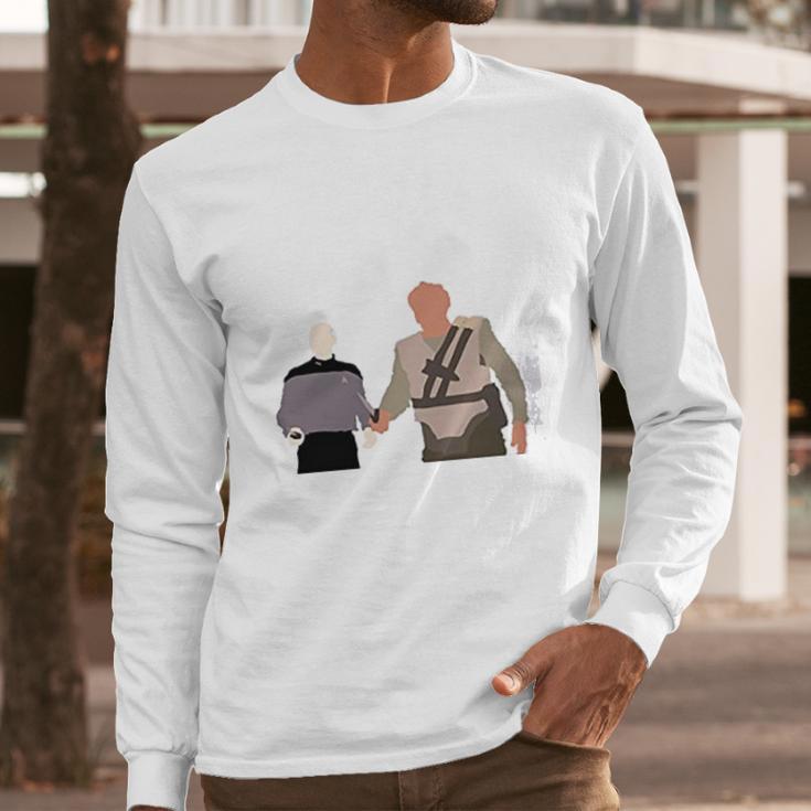 Darmok And Jalad At Tanagra Hands In Hands Long Sleeve T-Shirt Gifts for Him