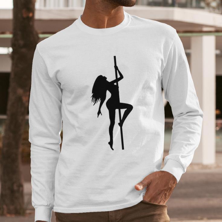 Darr Pole Dancer Long Sleeve T-Shirt Gifts for Him