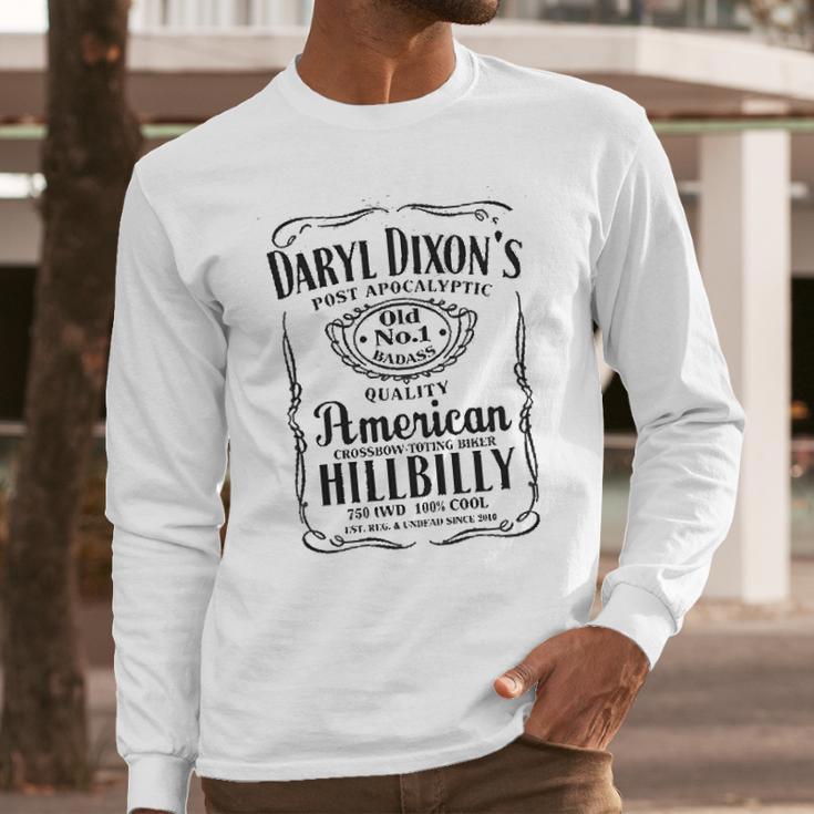 “Daryl Dixon Hillbilly Walking Dead Long Sleeve T-Shirt Gifts for Him