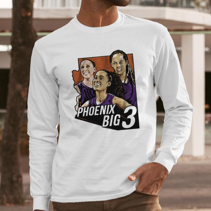 Diggins Smith Griner And Taurasi Hot T-Shirt Long Sleeve T-Shirt Gifts for Him