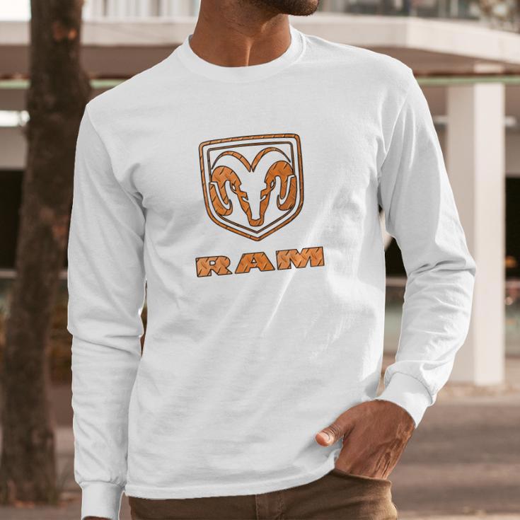 Dodge Ram Trucks Logo Graphic Long Sleeve T-Shirt Gifts for Him