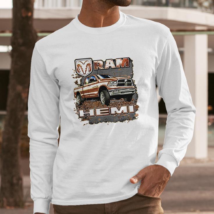 Dodge Truck Offroad Licensed Long Sleeve T-Shirt Gifts for Him