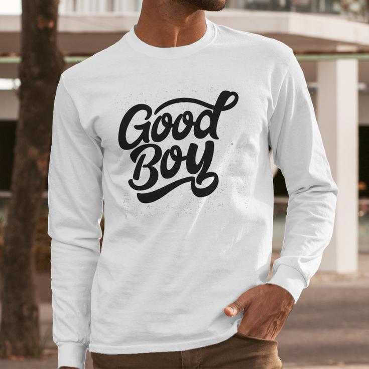 Dog Good Boy Cute Clothes For Small Breed Daschund Terrier Lab Long Sleeve T-Shirt Gifts for Him