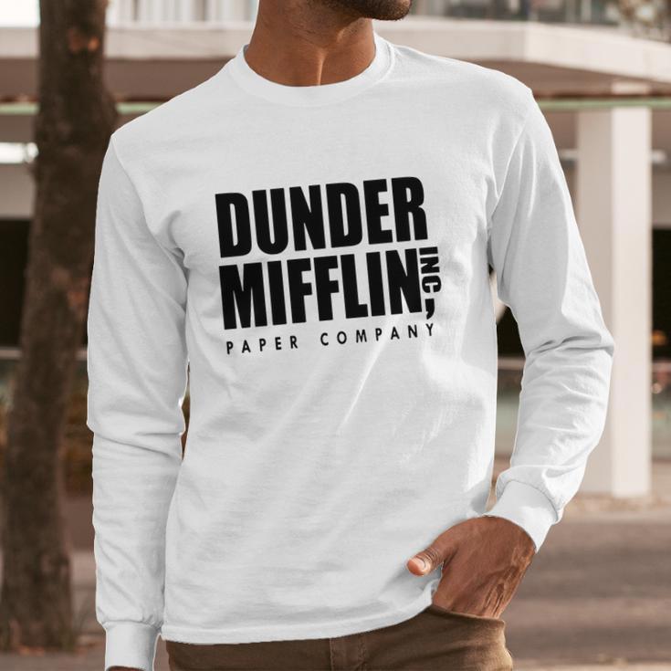 Dunder Mifflin Inc The Office Long Sleeve T-Shirt Gifts for Him