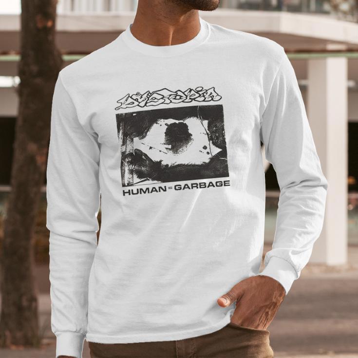 Dystopia Human Garbage Long Sleeve T-Shirt Gifts for Him