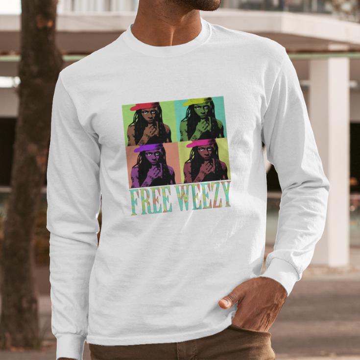 Free Weezy Lil Wayne Long Sleeve T-Shirt Gifts for Him